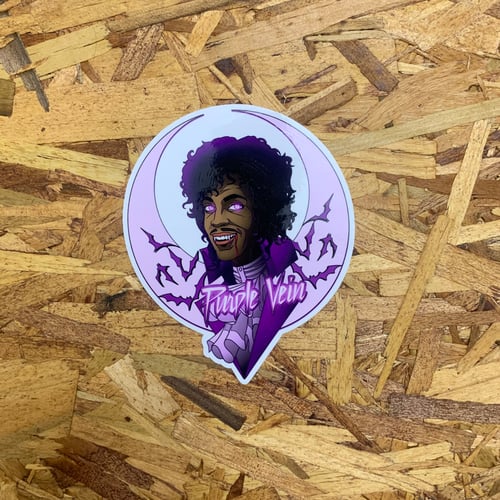Image of Purple Vein by Jordan Noir (Sticker Only)