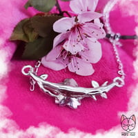 Image 2 of Sakura Branch Necklace