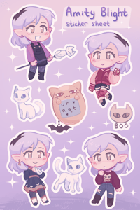 Amity Sticker Sheet