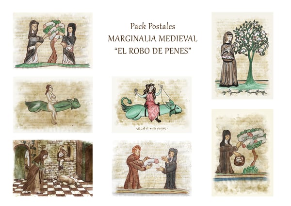 Image of Postales ROBO DE PENES