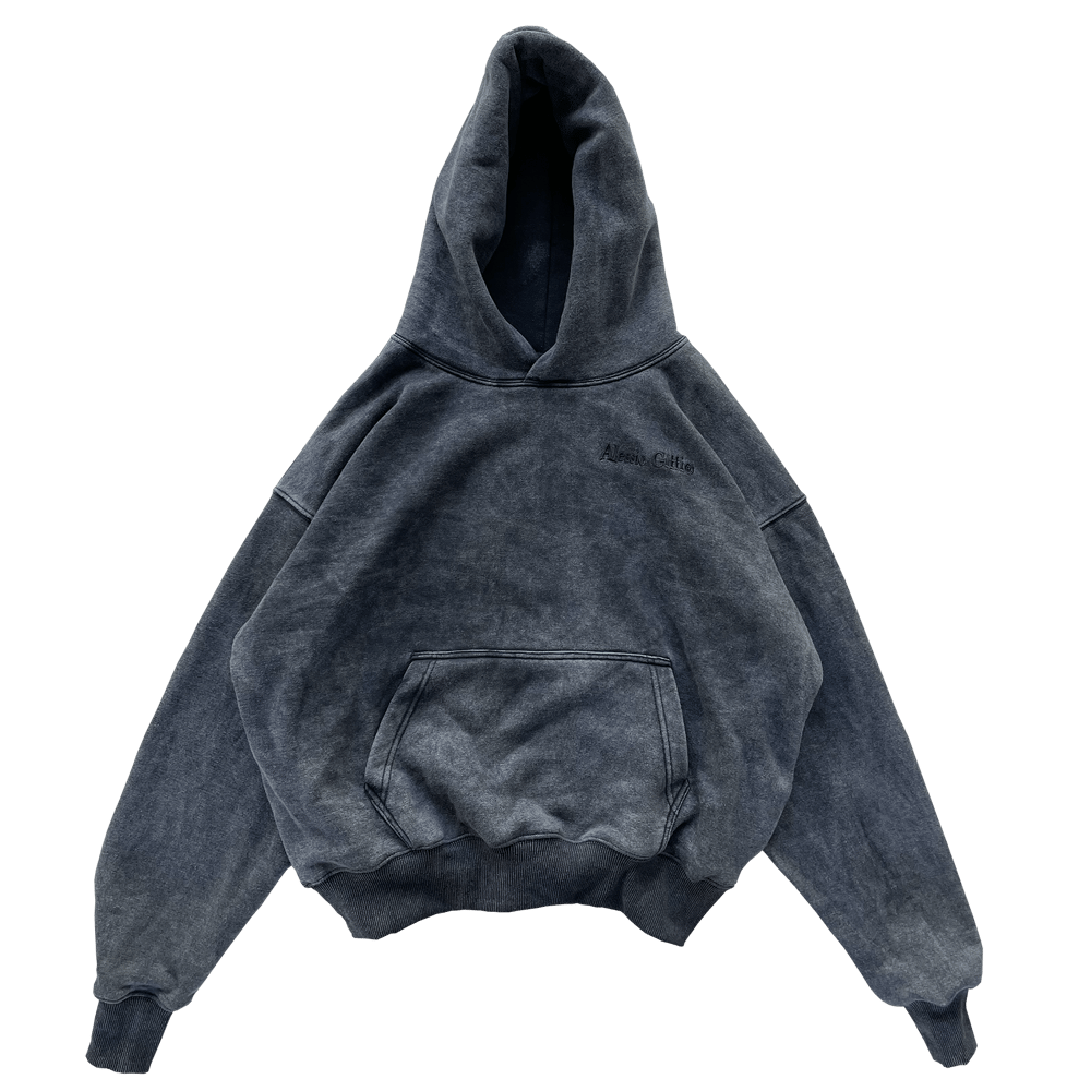 Image of perfect hoodie stone washed basic RESTOCK