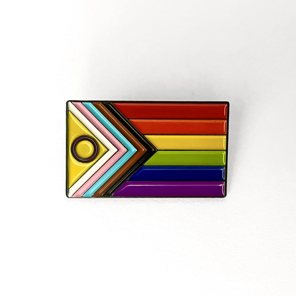 Image of Intersex Inclusive Progress Pride Pin