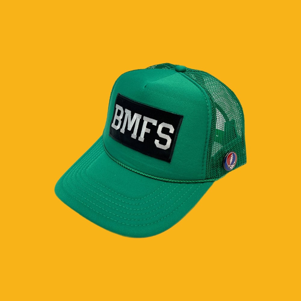 Image of BMFS Foam Trucker SnapBack! - Green