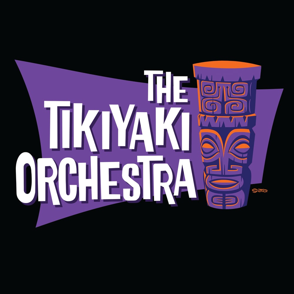 Image of Tikiyaki Orchestra "Tropika" Tee - custom SHAG logo