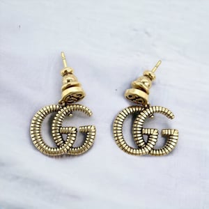 Image of Authentic Preowned GG Drop Earrings 