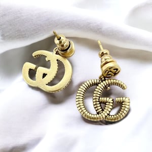 Image of Authentic Preowned GG Drop Earrings 