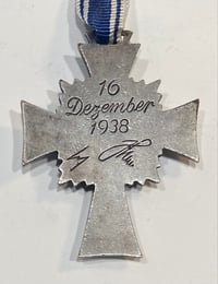 Image 3 of WW2 (Nazi Germany) - Cross of Honor of the German Mother (Silver) - Original Issue