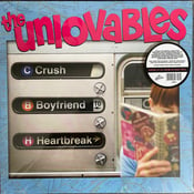 Image of The Unlovables – Crush, Boyfriend, Heartbreak LP (pink vinyl)