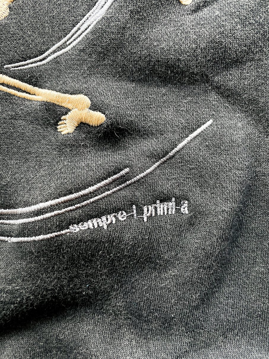 Image of lost in the game of life - perfect hoodie stone washed