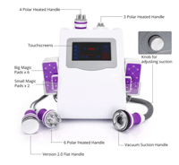 Image 3 of 6 in 1 40K Body Cavitation Machine 2.0