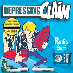 Image of Depressing claim - Radio Surf LP (blue vinyl)