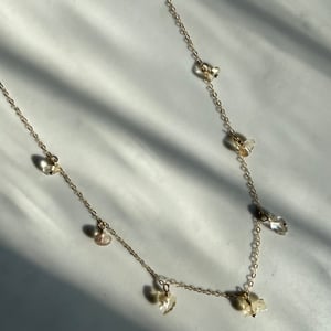Image of viola necklace ~ citrine 