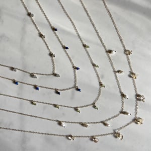 Image of viola necklace ~ lapis 