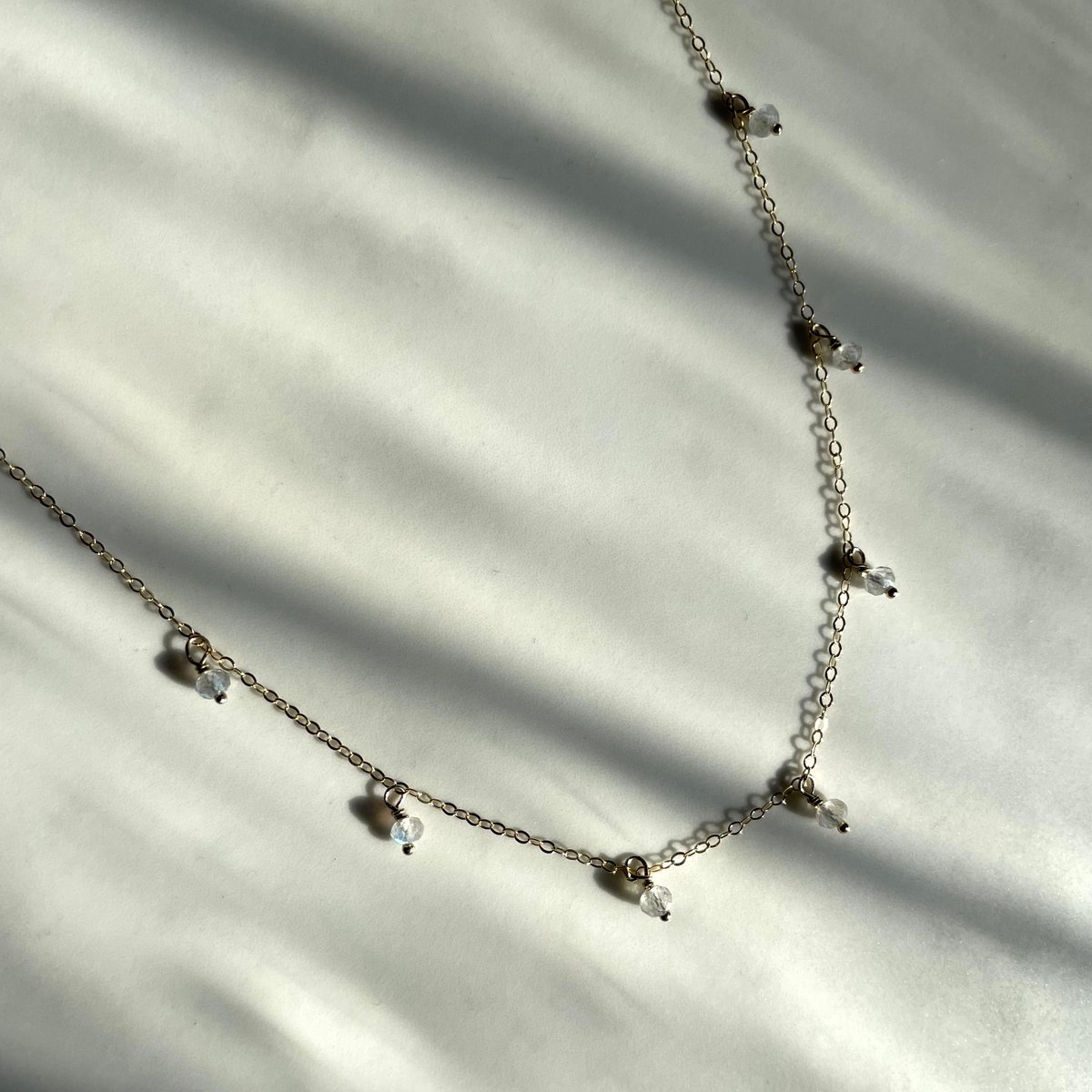 Image of viola necklace ~ labradorite