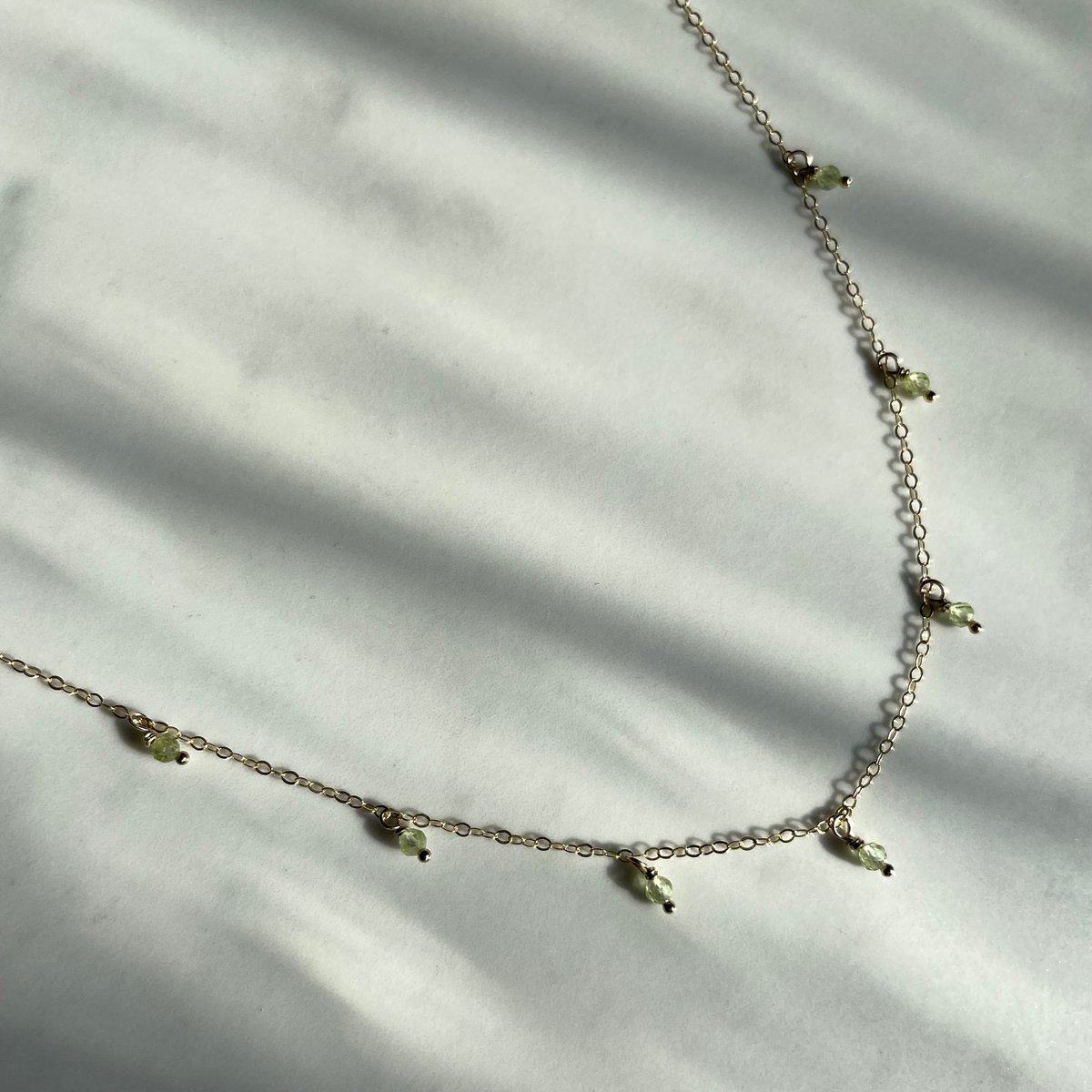 Image of viola necklace ~ peridot