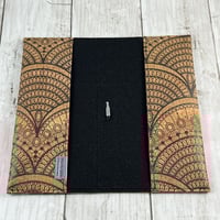 Image 3 of Weeks Cork Folio Cover with Elastic Cord Closure