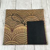 Image 4 of Weeks Cork Folio Cover with Elastic Cord Closure