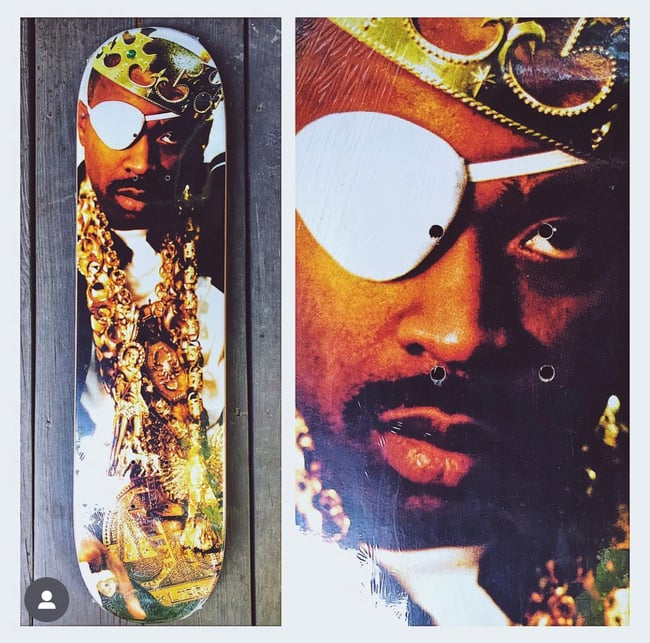 Slick Rick - Gold Chains - Manik Skateboards