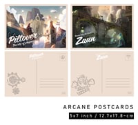 Image 3 of League of Legends Arcane Postcards