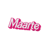 Maarte Sticker