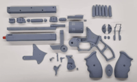 Image 1 of Vash The Stampede Blaster Resin DIY Kit RESIN Cosplay Prop Model Trigun New