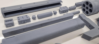Image 4 of Vash The Stampede Blaster Resin DIY Kit RESIN Cosplay Prop Model Trigun New