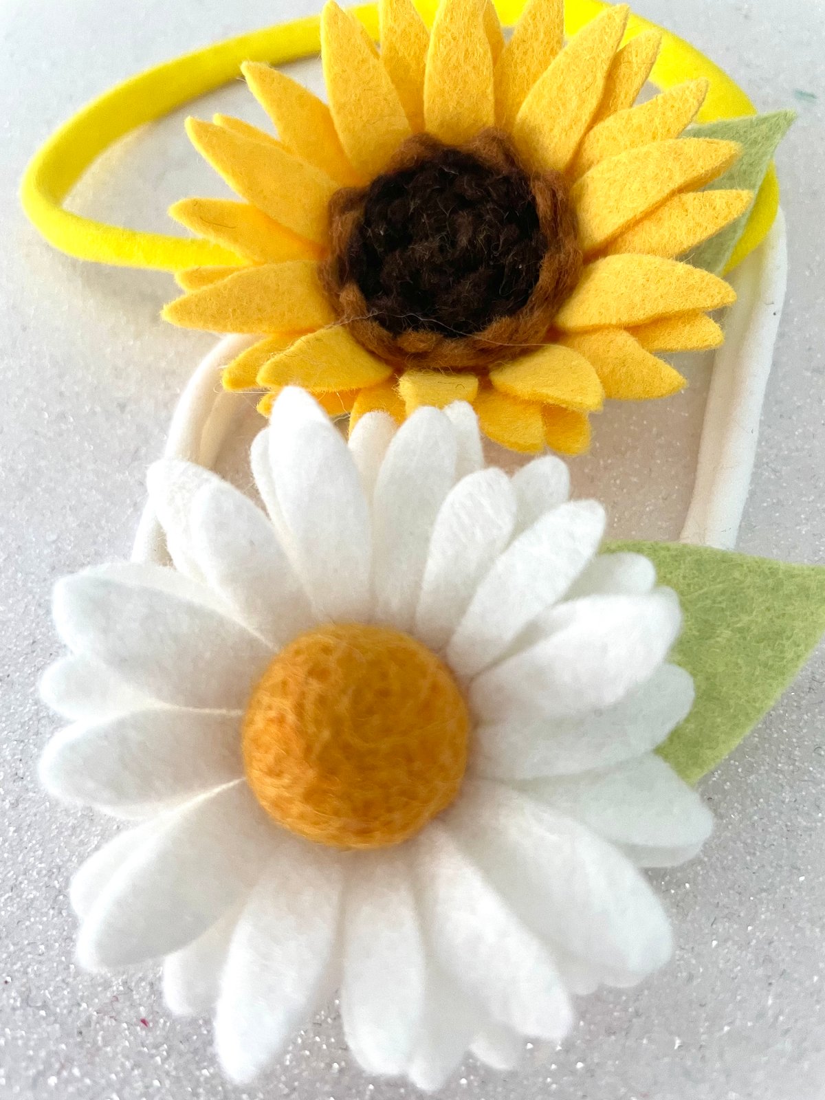 Image of Daisy and Sunflowers