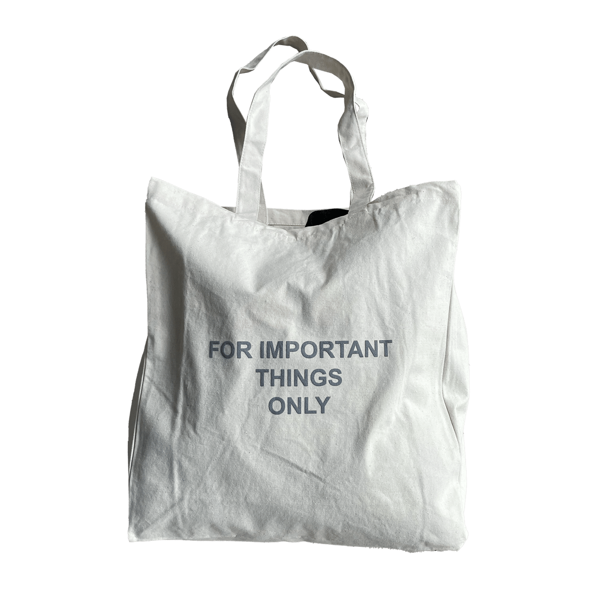 Image of TOTEBAG XL CEMENT GREY - for important things only