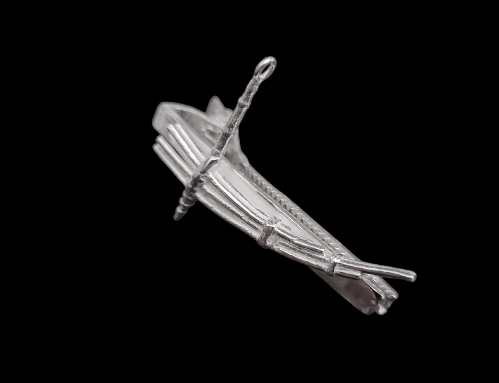 PH162 Kuv Txiv Tsab Qeej Tieclip