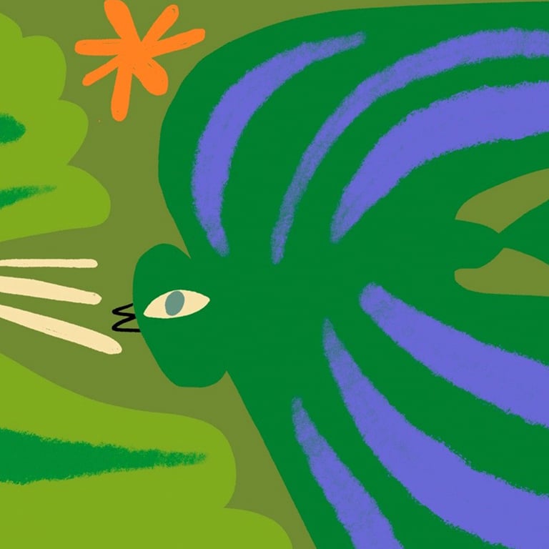 Birds in Flight Image 2