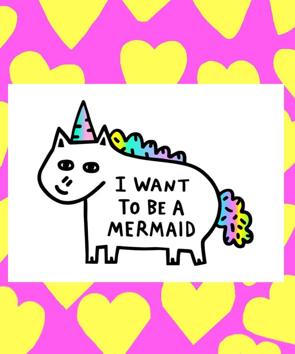 Image of Mermaid Print