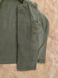 Image 5 of 40s US ARMY 2nd PATTERN HBT SHIRT (3)