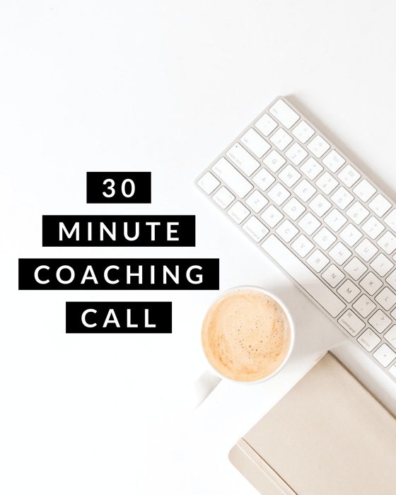 Image of 30 Minute Coaching Call