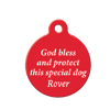 Personalized Bless This Dog - Tag