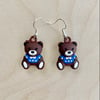 Teddy Bear Earrings 