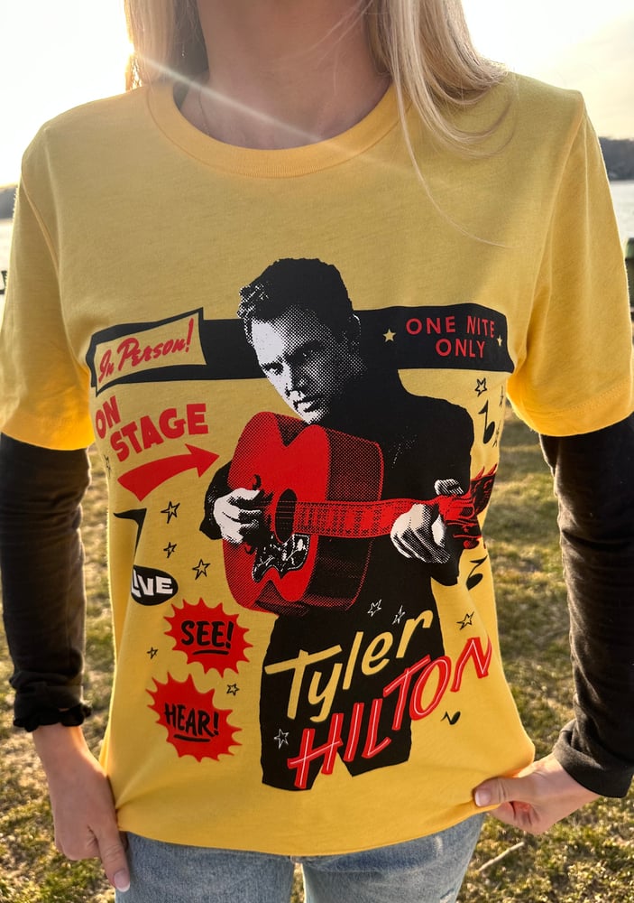 Image of "One Nite Only" Yellow Tee