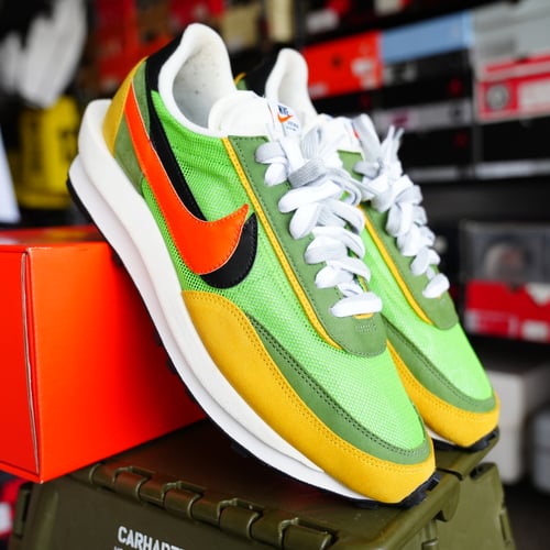 Image of Nike LD Waffle sacai Green Gusto