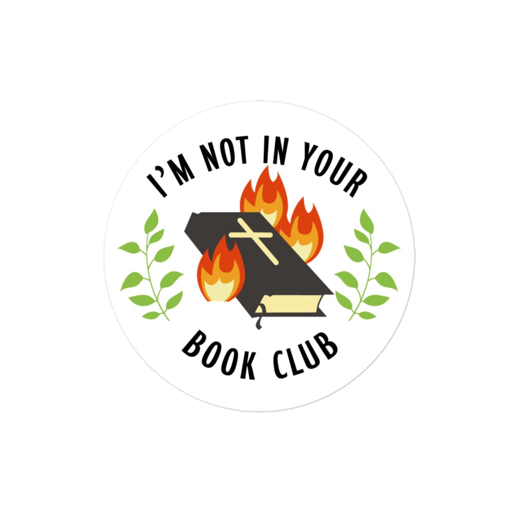 Book Club sticker