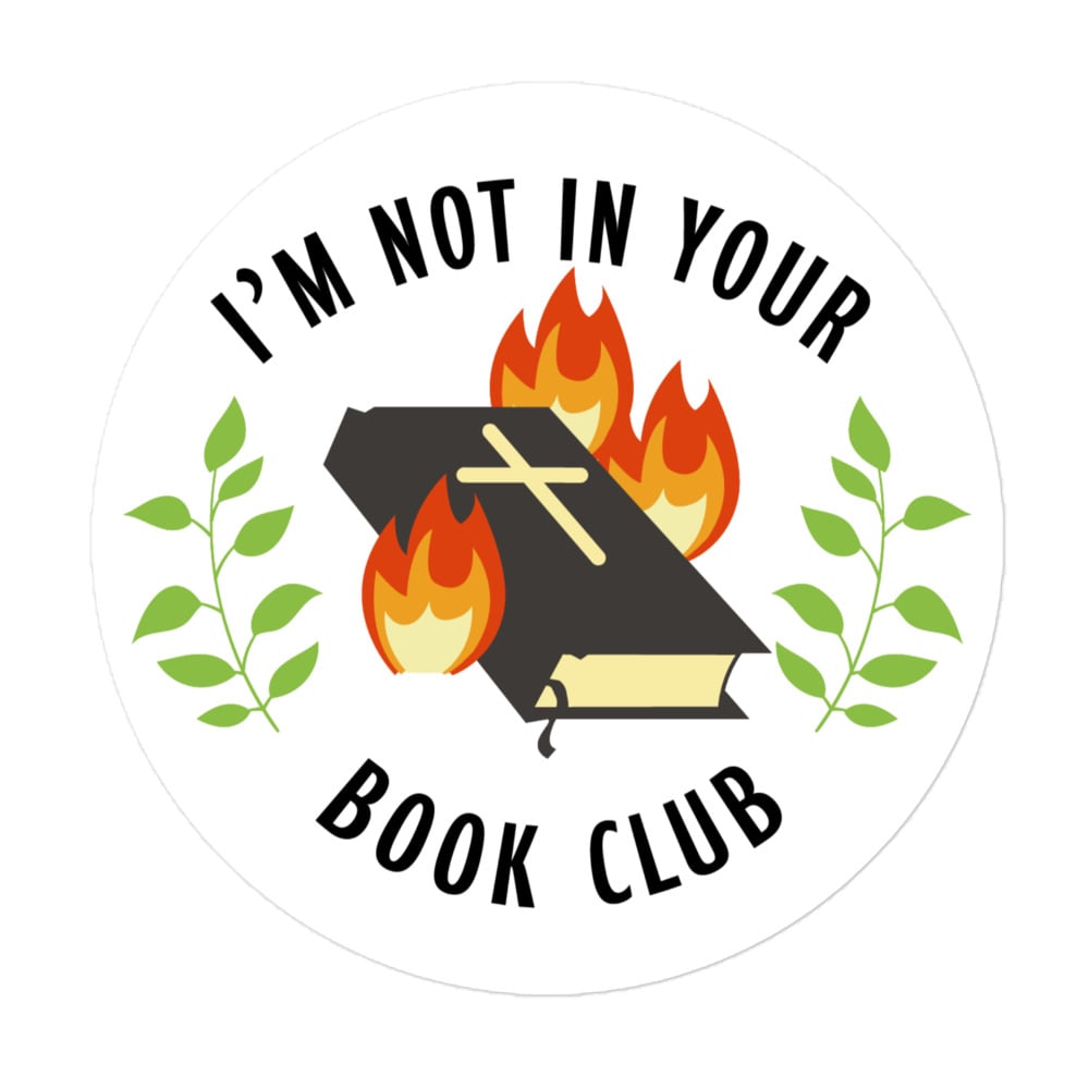 Book Club sticker