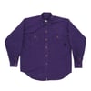 Vintage Patagonia Cotton Twill Work Shirt - Purple