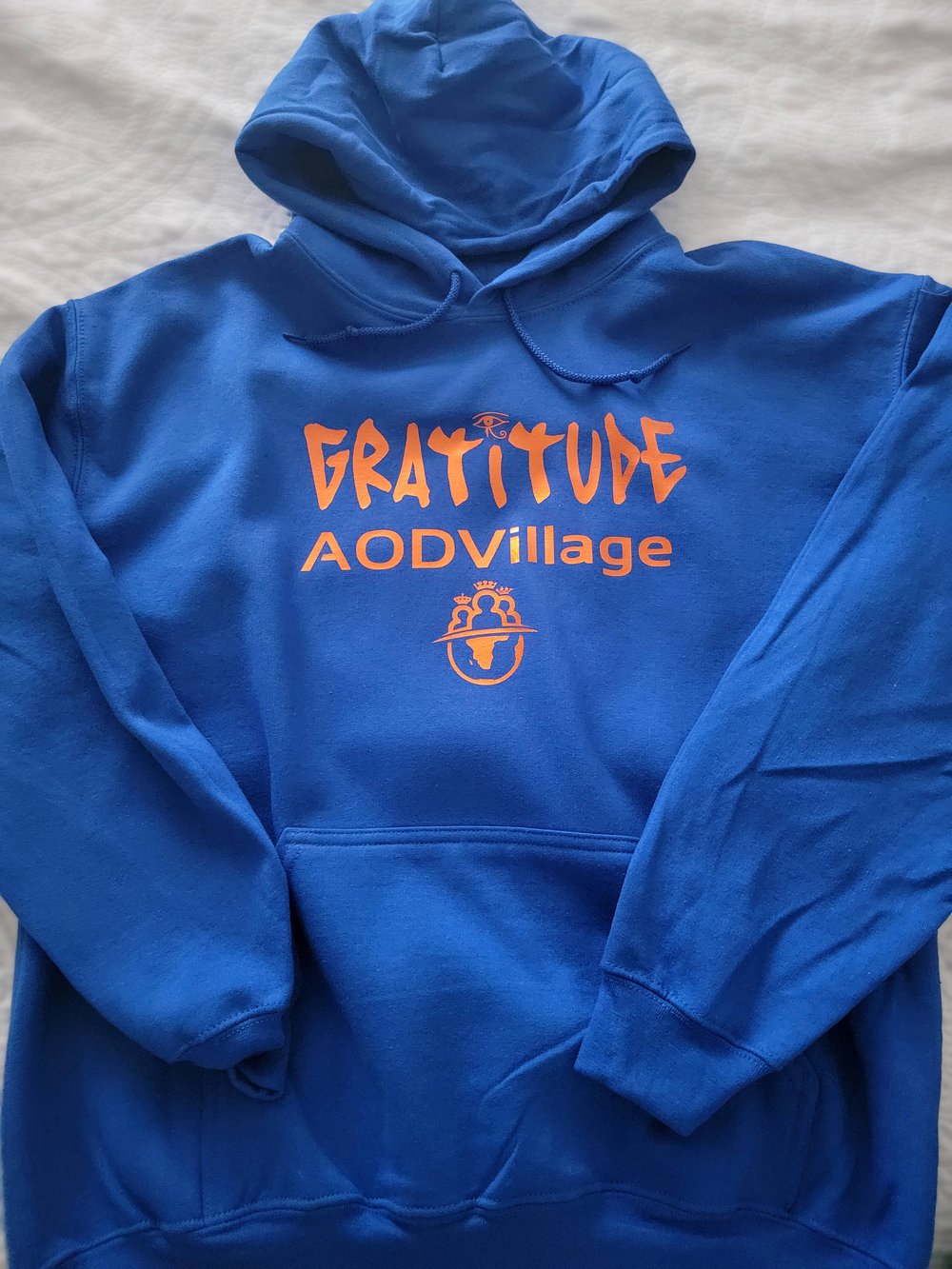 Image of AOD "Affirmation" Hoodie- (KnicksTape)- Adullt