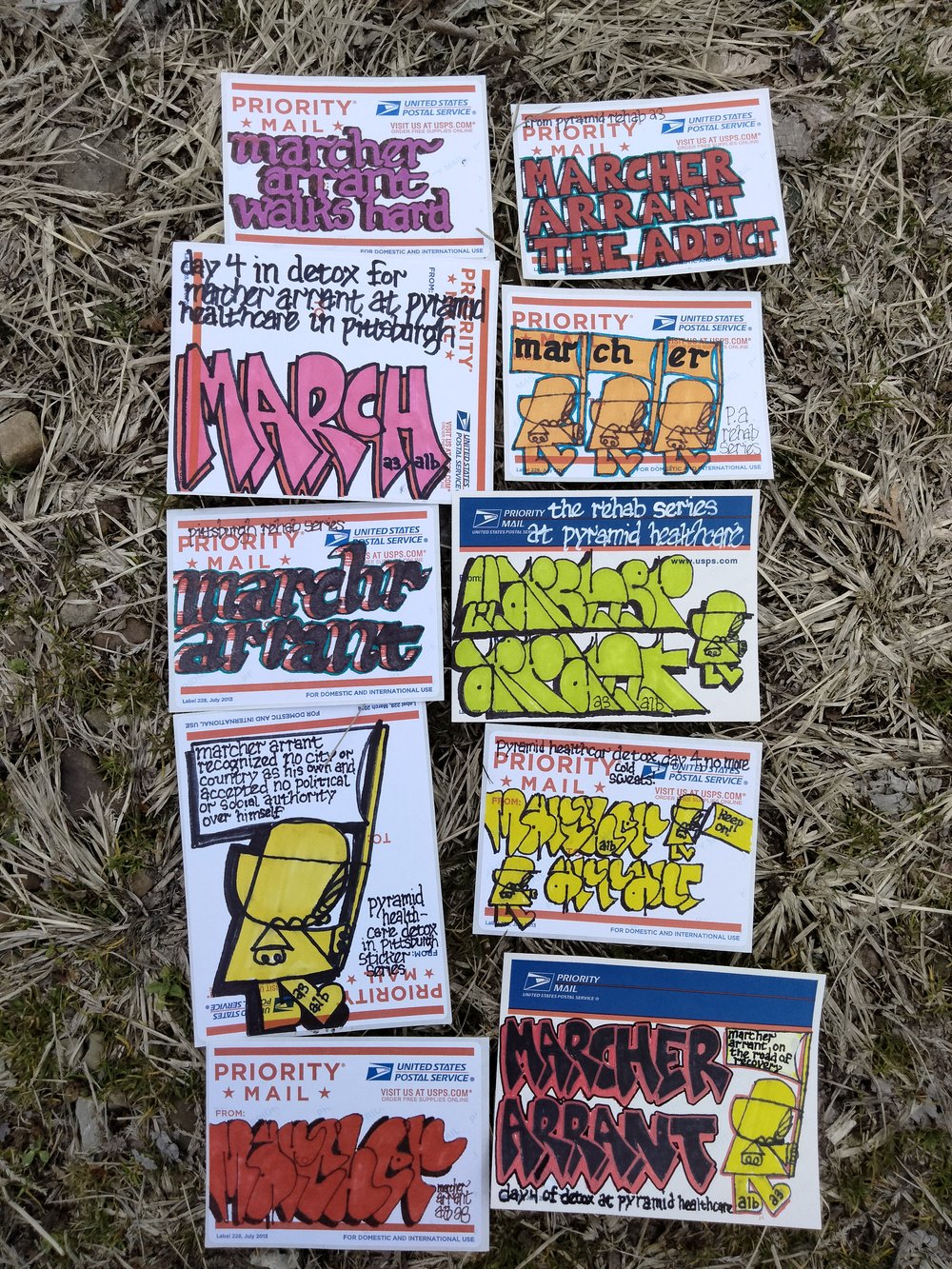 Image of Marcher Stickers 