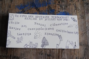 Donner gâteau - zine collectif aux tampons