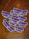 Joe Mamas Funky Beat Stickers