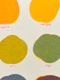 Image 4 of Riso Color Swatch Print, in three colors