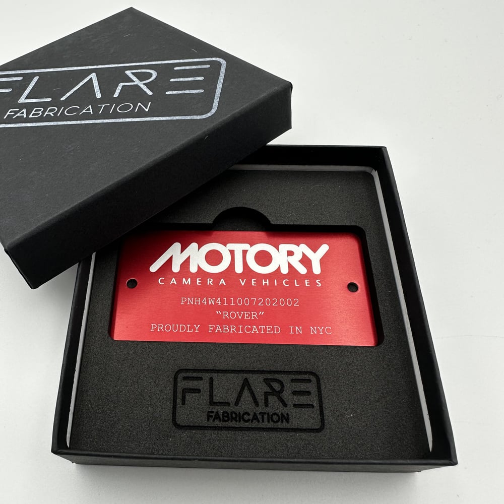 Custom Engraved Color Anodized Aluminum Tags