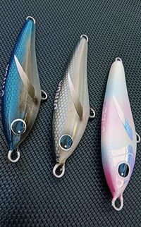 Image 3 of King Sling 90mm Sinking Stickbait (Prism pattern)