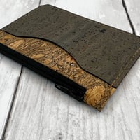 Image 2 of Cork Card and Coin Zipper Pouch