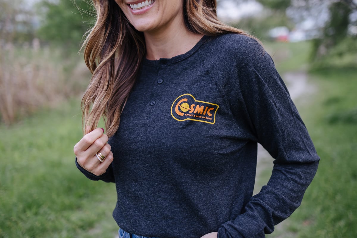 Cosmic Long-Sleeve Henley 