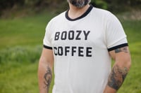 Image 2 of Boozy Coffee Ringer Tee 